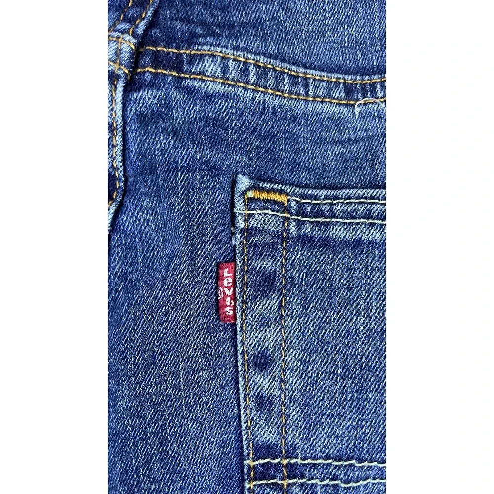 Levi's 527 Slim Bootcut Jeans Mens 36x30 Blue New Stretch Denim 13514